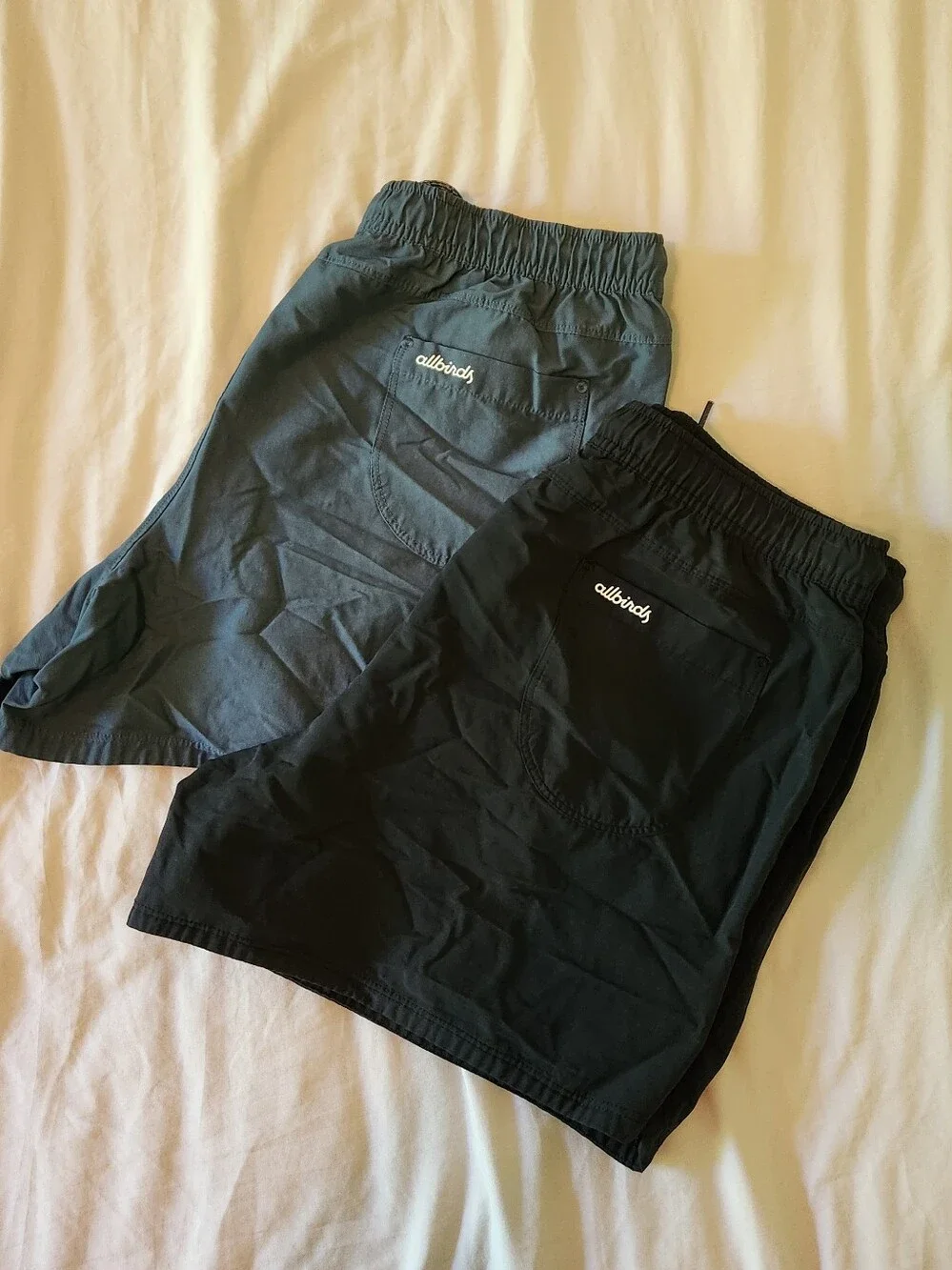 Allbirds Women's Natural Run Short - 2 Pairs: Black & Dark Teal